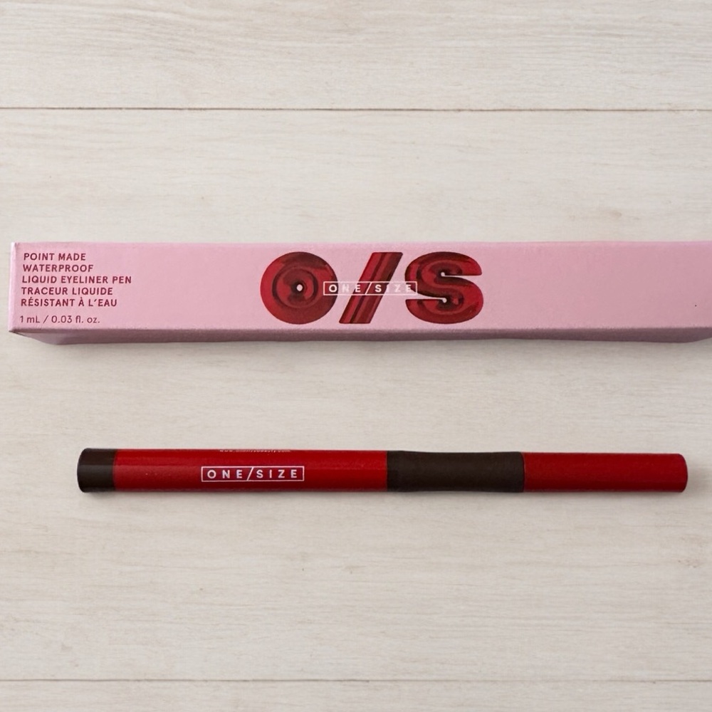 ONE SIZE BEAUTY POINT MADE WATERPROOF LIQUID EYELINER PEN - Busty Brown